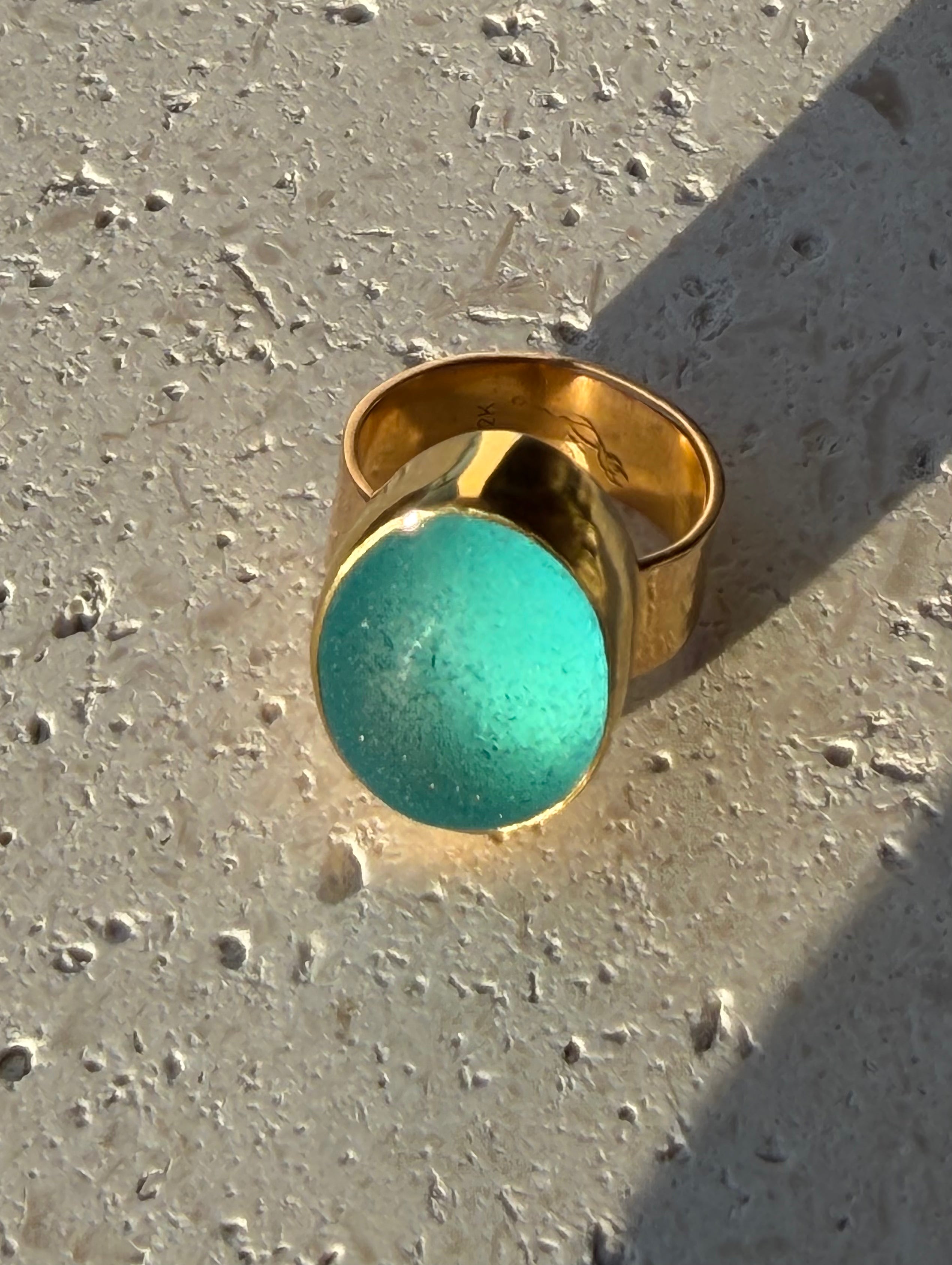 Sea Glass Signature Ring