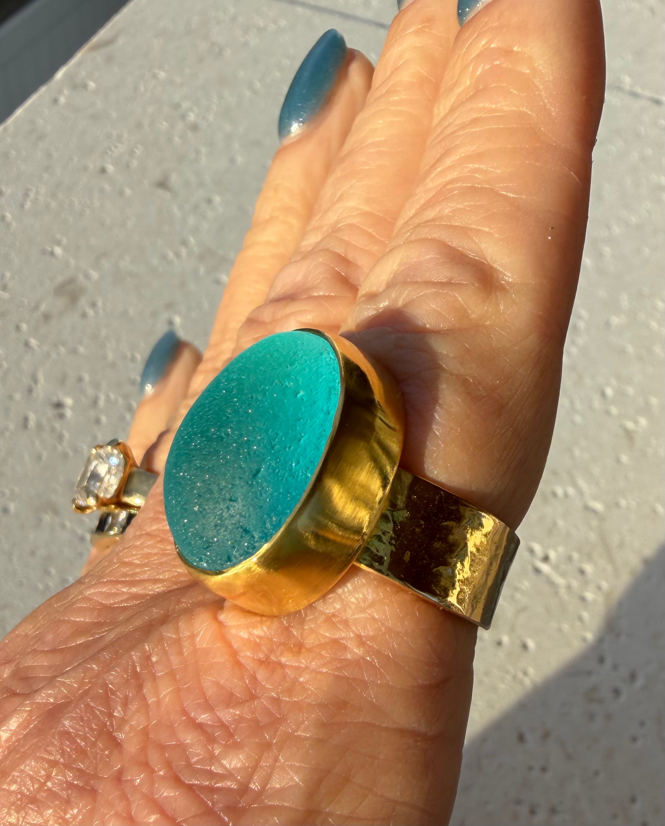 Sea Glass Signature Ring