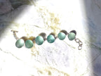 Seafoam Sea glass bracelet